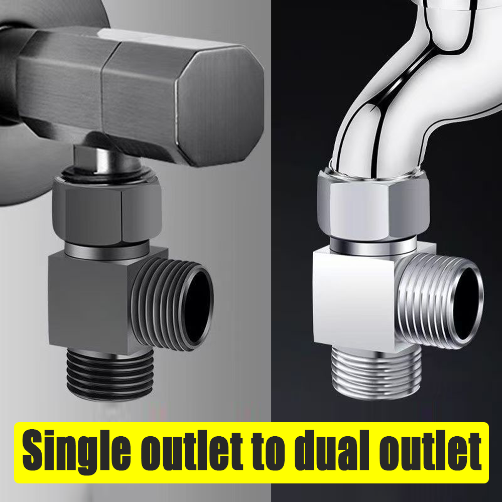 Shower Valve Cartridge - Brass 3-way G1/2 Shower Diverter Valve
