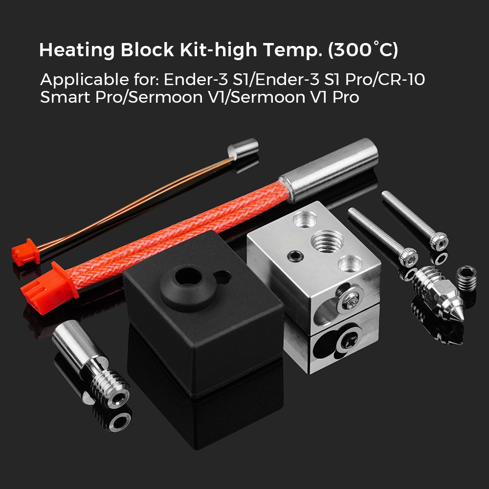 300℃ Bimetal Heat Break Throat - Creality Printer K1 review and price