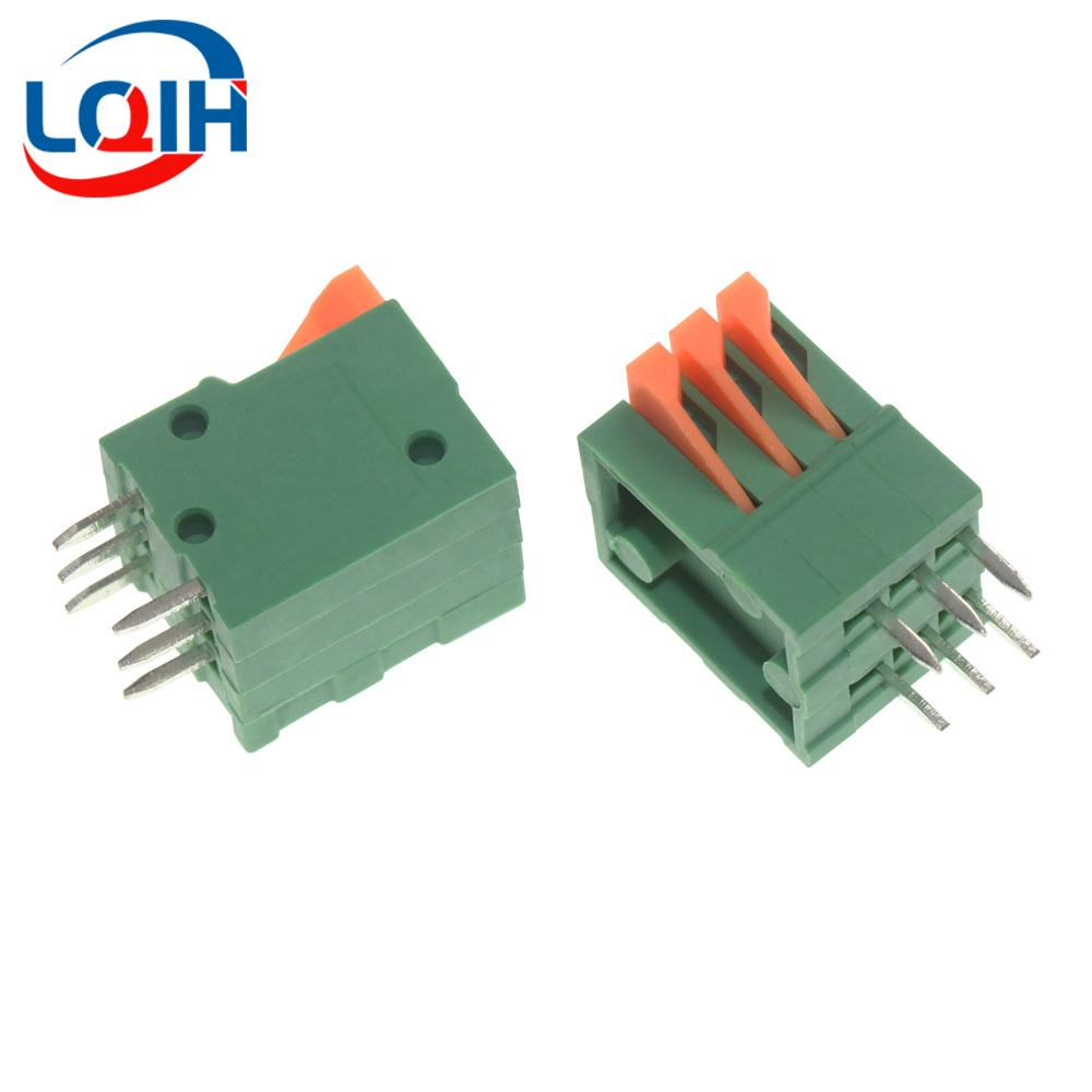 10Pcs Pitch 2.54mm KF141V Push - Push Fit Connector review and price