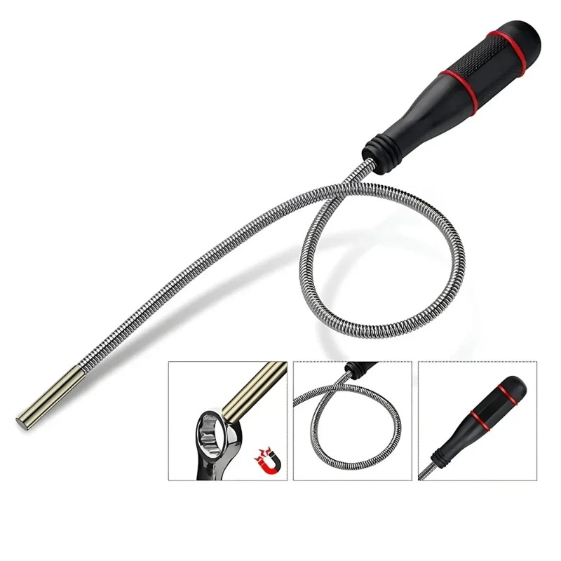 Flexible Magnetic Pickup Tool  - Drain Snake Flexible review and price