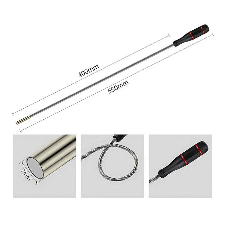Flexible Magnetic Pickup Tool  - Drain Snake Flexible review and price