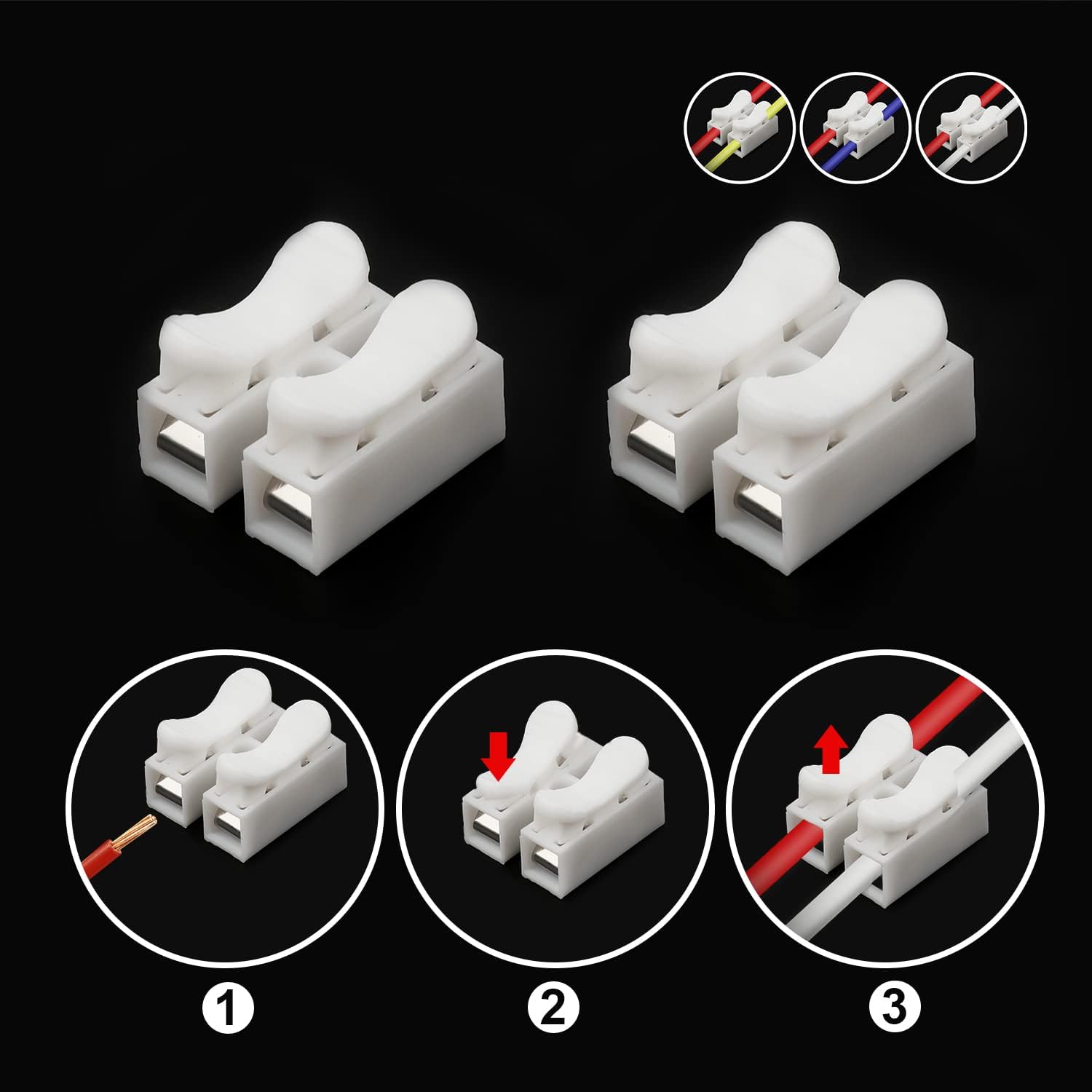 50pcs Push Quick Wire Cable CH - Push Fit Connector review and price