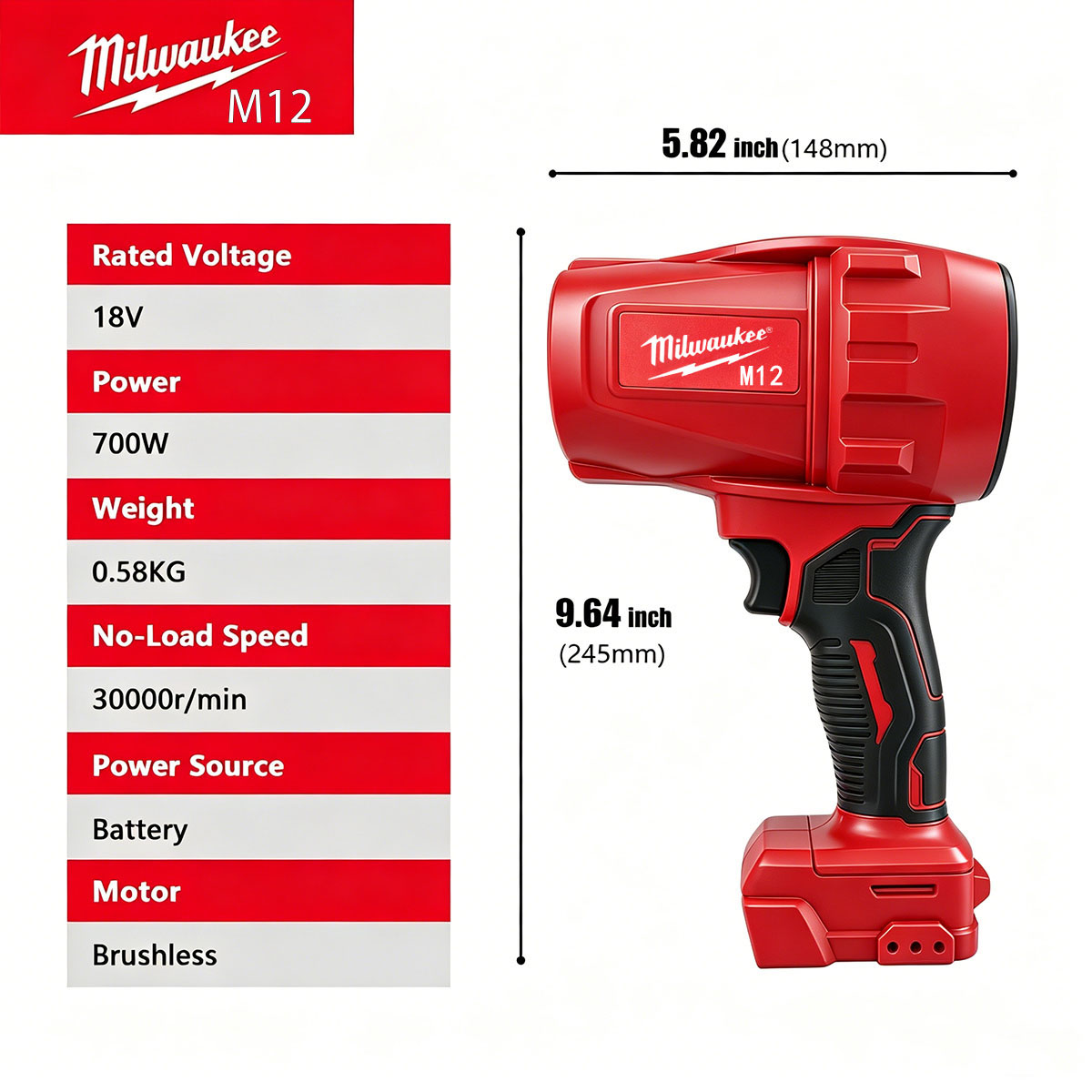 Milwaukee M12 Cordless Blower  - Milwaukee Drill M12 Fuel review and price