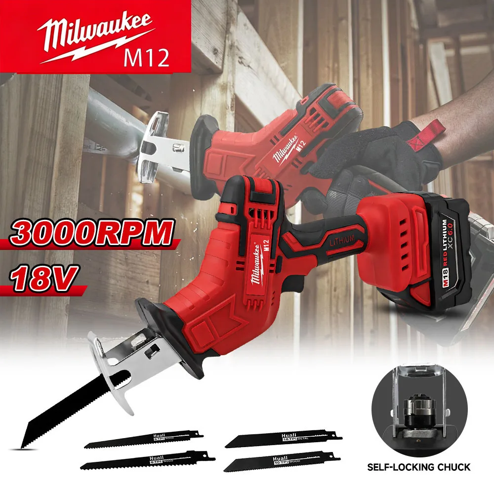 Milwaukee M12 18V Cordless Bru - Milwaukee Drill Sawzall review and price